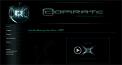 Desktop Screenshot of copirate.fr